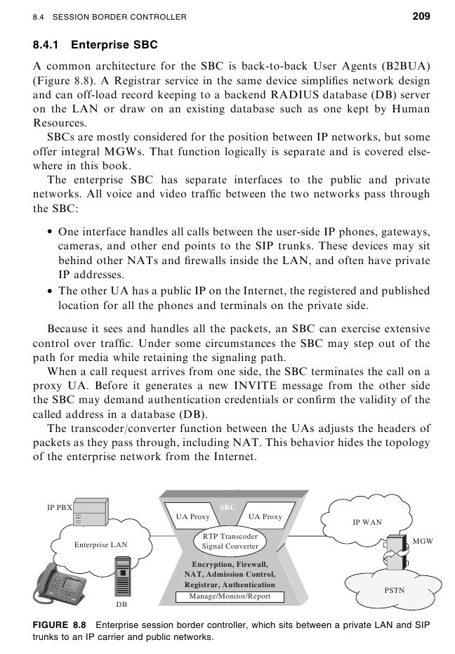 sample page from VoIP and UC